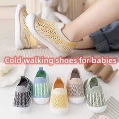Child's Slip On Knit Solid Shoes Soft Sole Breathable Walking Shoes
