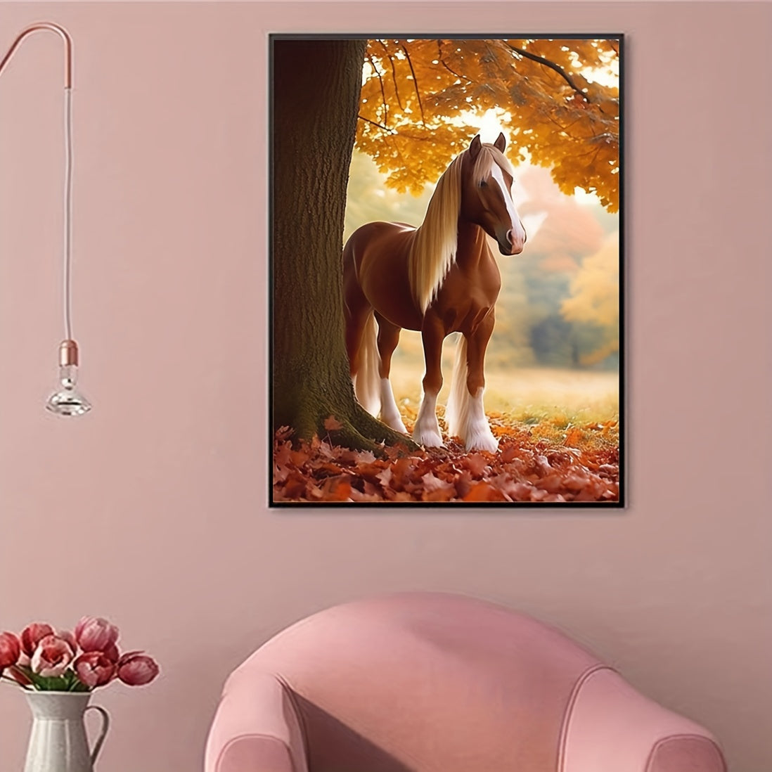 Good Horse Pattern Canvas Painting Poster for Home Wall Decoration