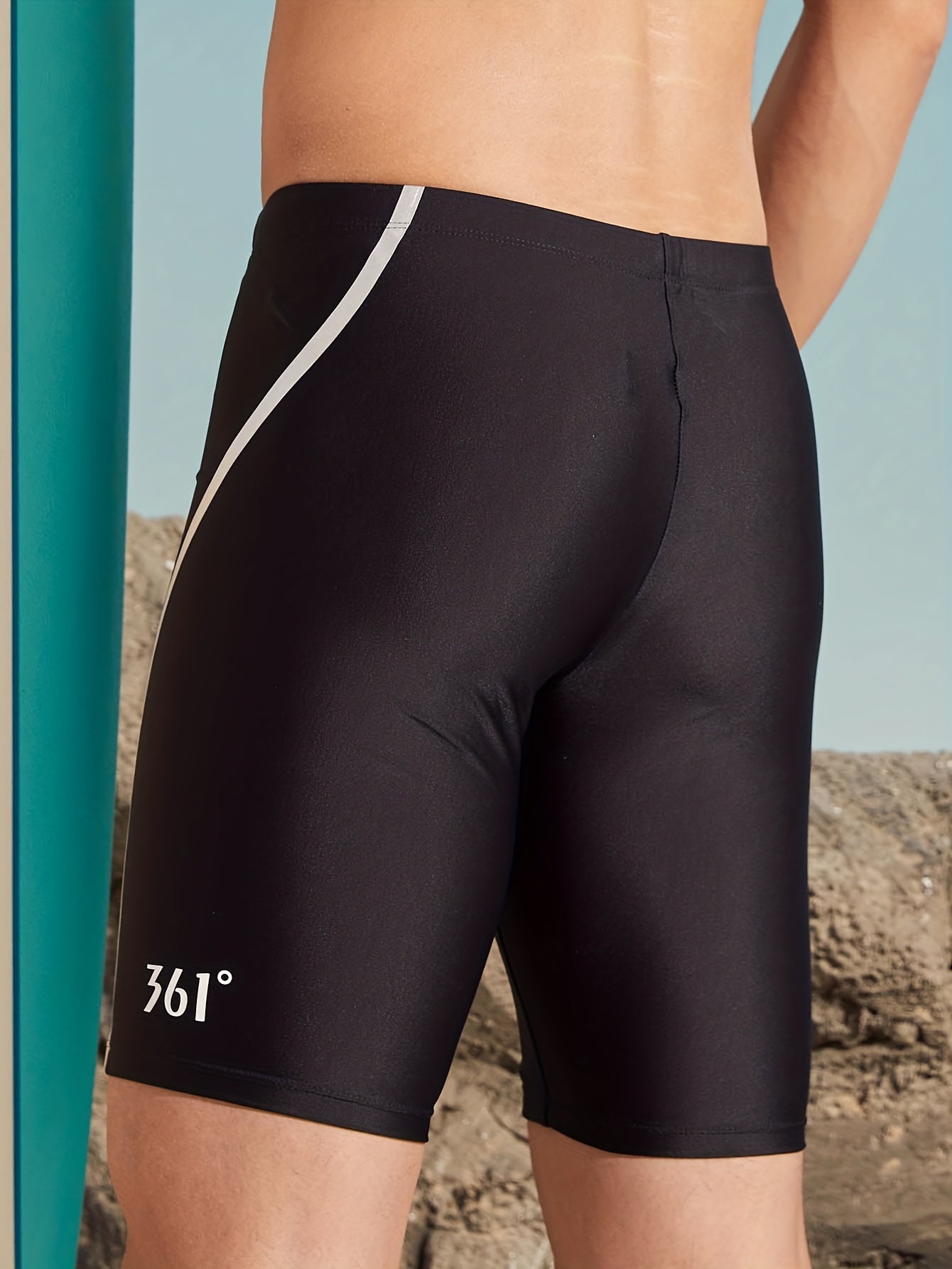 Nylon Men's Boxer Sports Swimming Trunks Beach Shorts Surfing Beachwear