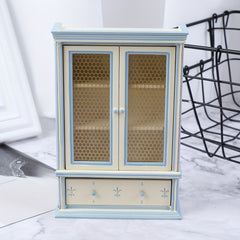 1/12 Dollhouse Cupboards Display Cabinet Mini Furniture Home Decor DIY Toy