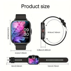 Unisex Sport Smartwatch 4 HD Display Wireless 5.0