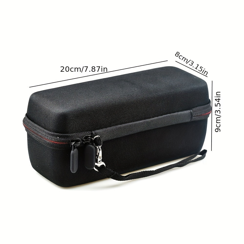 Portable Speaker Storage Bag Zipper Travel Organizer Hard Case