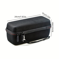 Portable Speaker Storage Bag Zipper Travel Organizer Hard Case