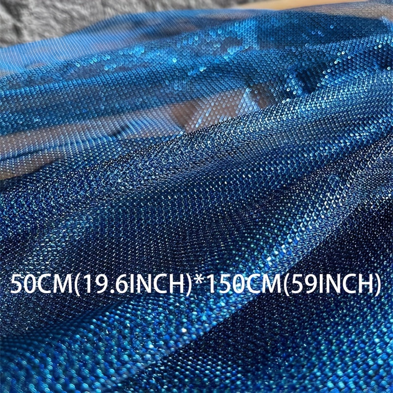 1pc Metallic Fabric DIY Fabric Tulle For Sewing Apparel Costumes