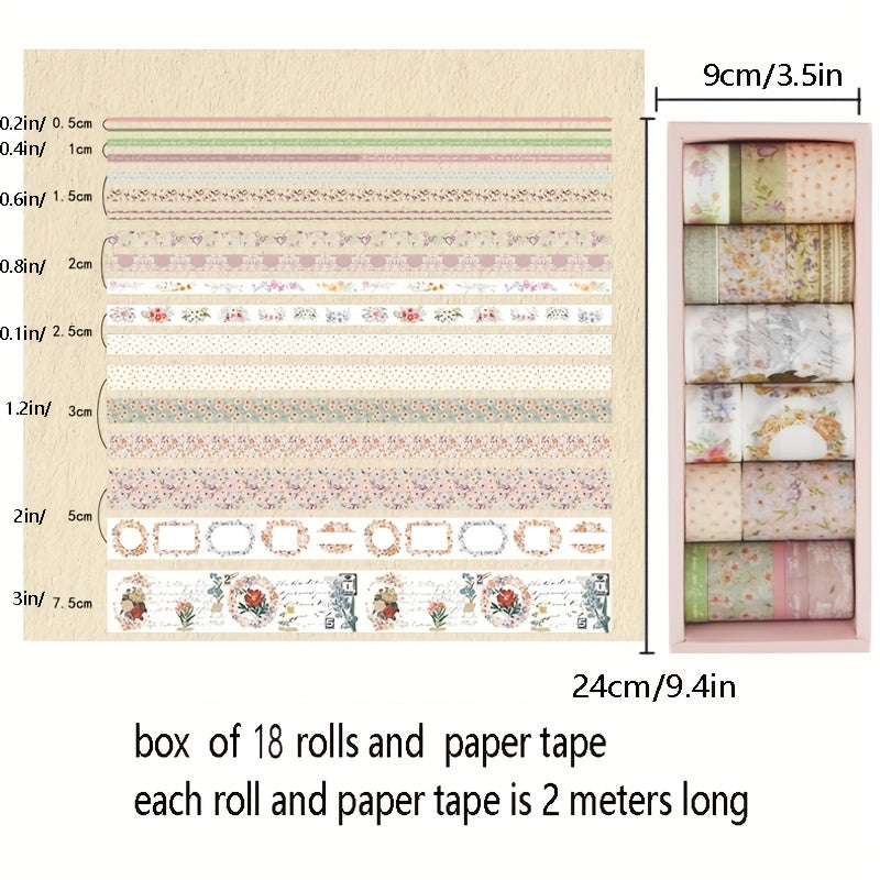 Retro Tape Wind Literary Hand Account Sticker Washi Tape