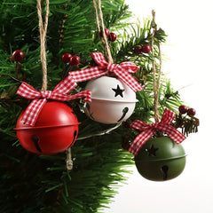 1pc Christmas Bell Decor Holiday Home Decoration Pendant