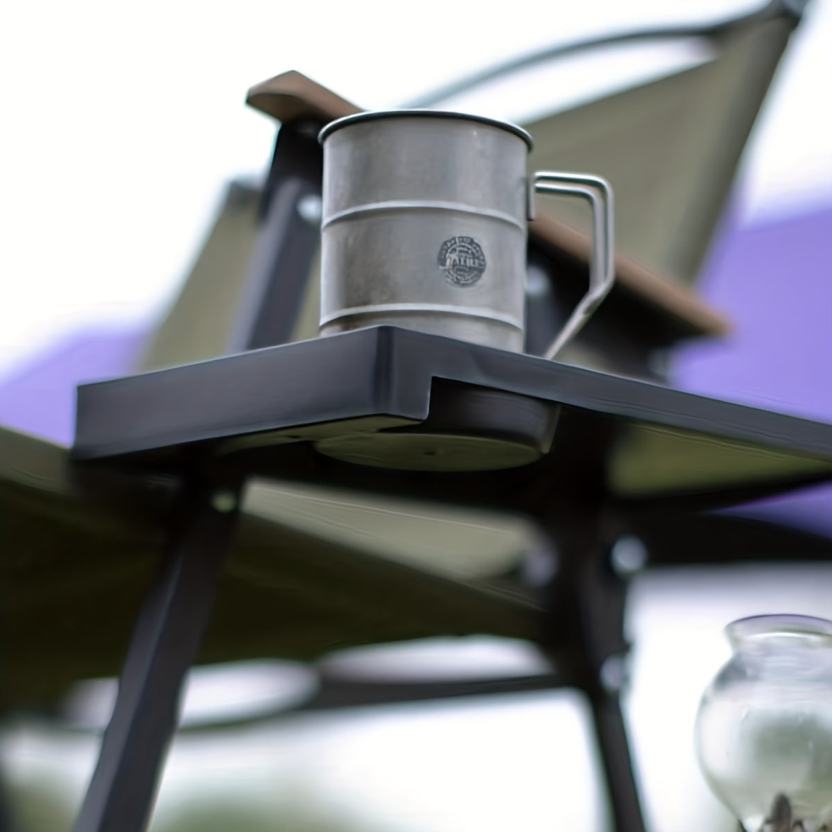 Outdoor Chair Side Storage Tray Recliner Chair Tray Universal Cup Holder