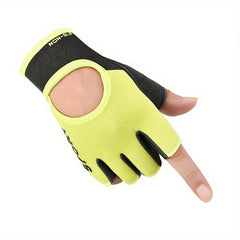 Couples Non Slip Gym Gloves Long Wrist Guard Dumbbell Training
