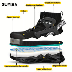 Anti Smashing Safety Shoes Puncture Proof Work Shoes