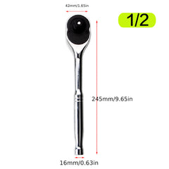 20 32 Cm Quick Ratchet Wrench Two Way Ratchet Socket Plate Handle Extension
