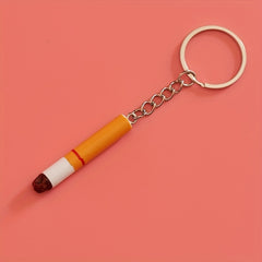 Creative Cigarette Keychain Tobacco Car Pendant