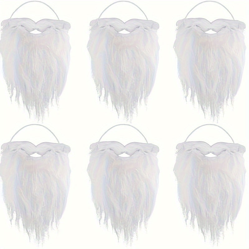 Santa Claus Beard 8 Word Dress Up Christmas Decor