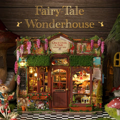 3D Fairy Tale Kingdom House Model DIY Building Scene