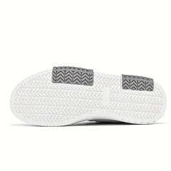 Men's Gradient Lace-up Sneakers Skate Shoes