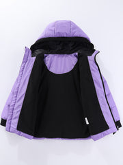 Girls Boys Winter Coat Warm Hooded Jacket
