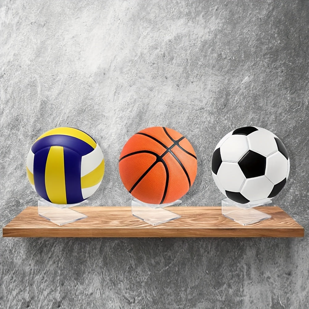 Ball Holder Rack U Shape Basketball Football Volleyball Display