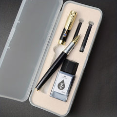 Jinhao9009 Fountain Pen Set with Ink Box Caligraphy Office Stationery Gift