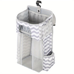 Baby Bedside Hanging Bag Diaper Clothes Organizer Storage Bag