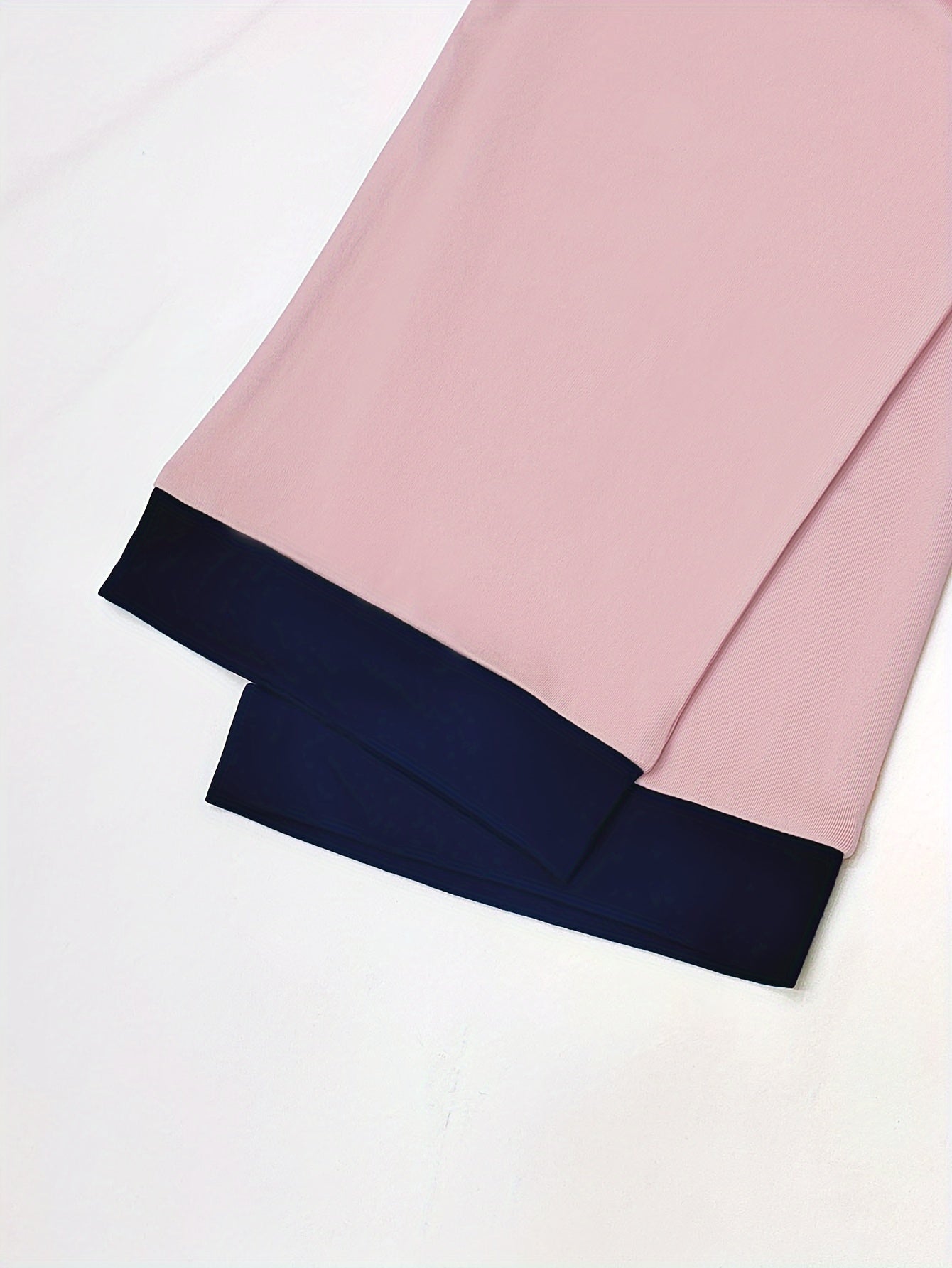Colorblock Trim Sleep Bottoms Casual & Cozy Home Sleep Pants
