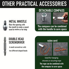 Folding Shovel for Camping Survival Hiking