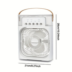 Portable USB Air Conditioner Humidifier Cooling Fan