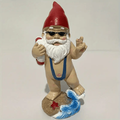 Swimming Gnome Garden Statue Bikini Gnome Crafts
