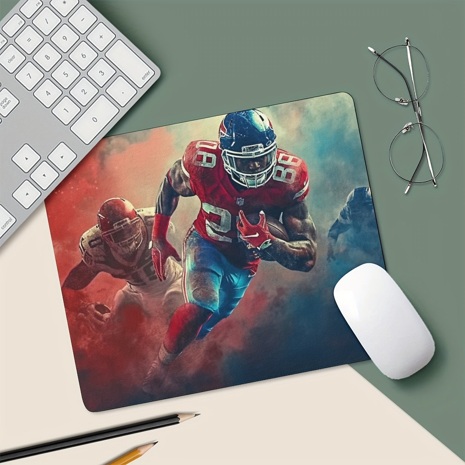 Western American Football Mouse Pad for Gamers