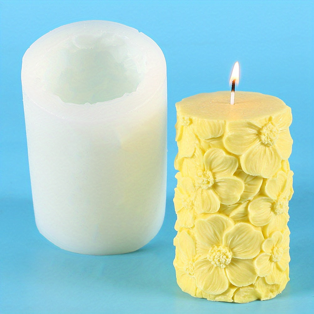 Flower Butterfly Candle Aromatherapy Resin Mold