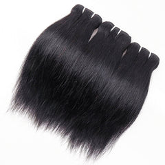 10A Brazilian Straight Hair Bundle 3PCS Human Hair Weaving Extension