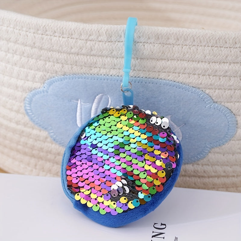 Sequin Coin Purse Mini Storage Bag School Bag Pendant Gift For Girls