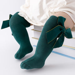Baby Girls Kids Bowknot Crew Socks Cute Stockings