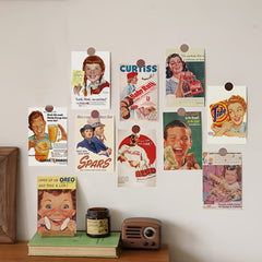 American Style Postcards for Bedroom Wall Decor