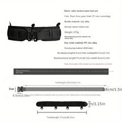 Outdoor Waistband Quick Release Battle Belt