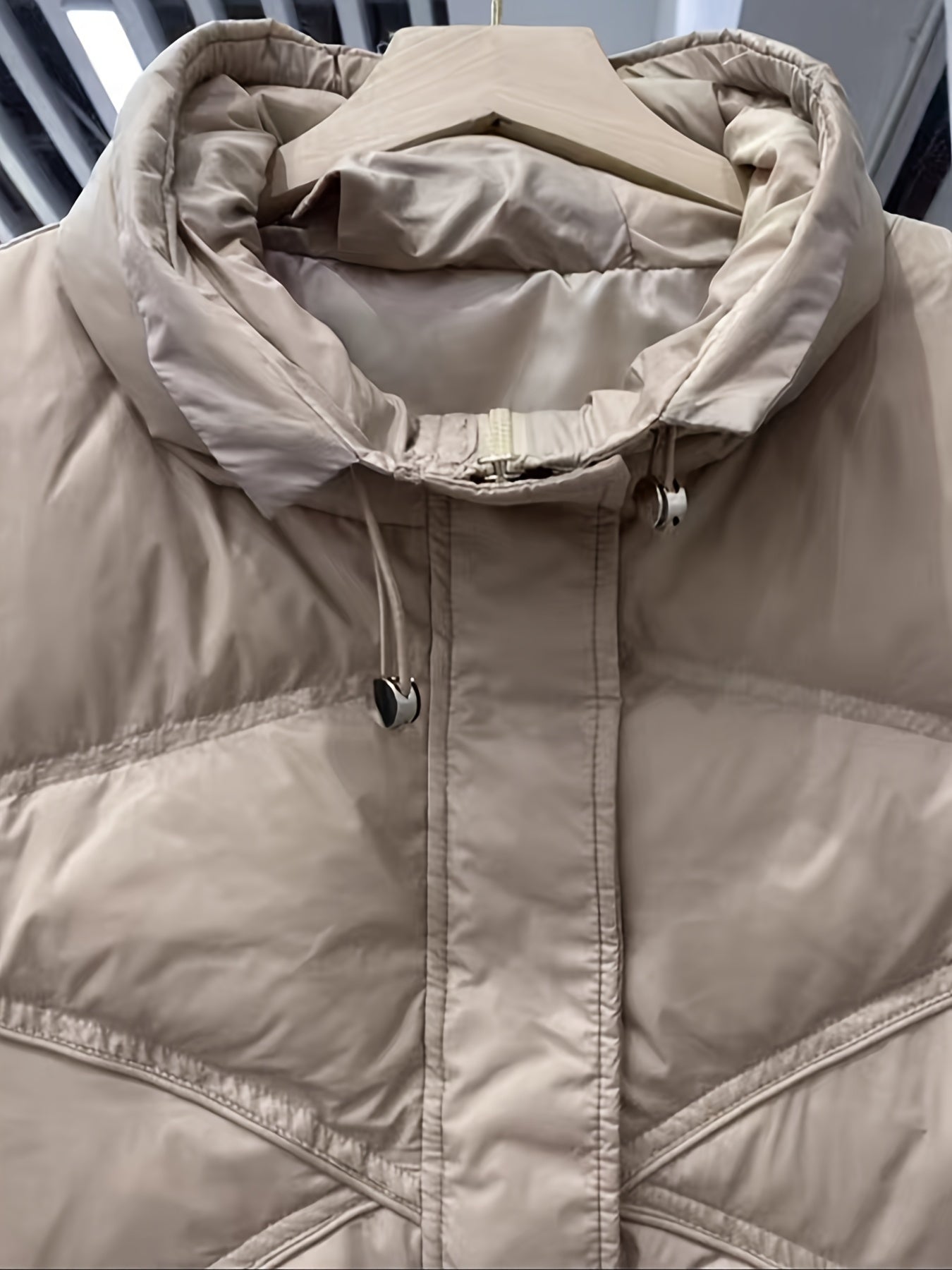 Women's Sleeveless Puffer Vest Stand Collar