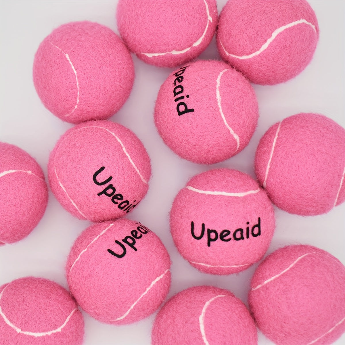 3pcs High Elasticity Tennis Balls, Beginners Practice Outdoor Sports