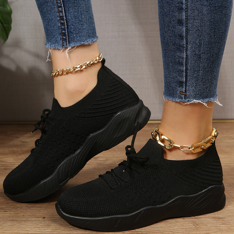 Women's Outdoor Woven Sneakers Breathable Running Shoes