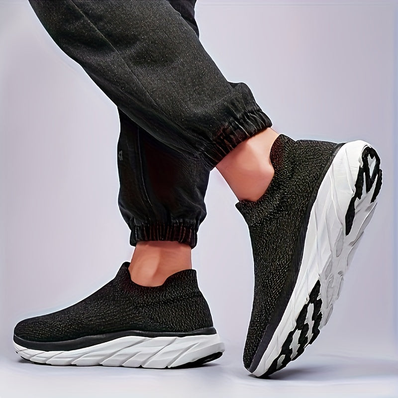 Air Cushion Running Tennis Shoes Lightweight Arch Support Slip On