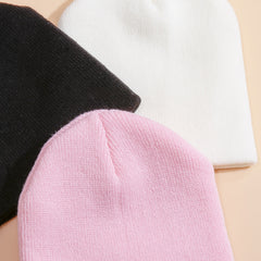3pcs Toddler Baby Beanie Knit Hat Warm Winter Cap for Boys and Girls
