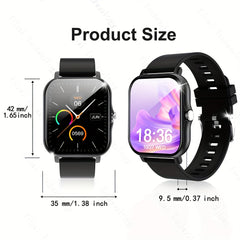 1.83 Inch HD Touch Sports Smartwatch - 100 Sport Modes - Fun Halloween Theme