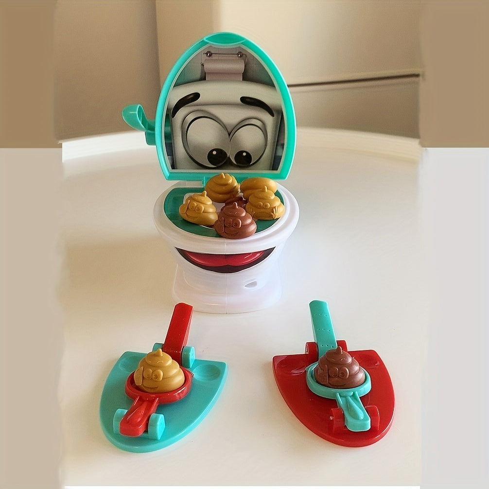 Kids' Toilet Ejection Game Parent-child Interactive Creative Toy