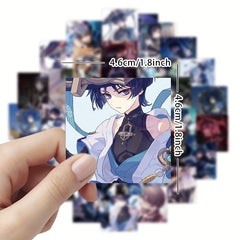 60pcs Anime Stickers Waterproof Stickers for Mobile Phones Laptops Bottles