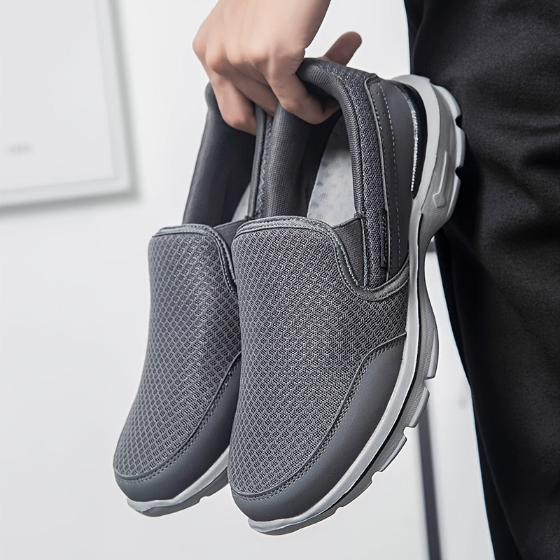 Men's Mesh Slip On Loafer Shoes Lightweight Comfortable