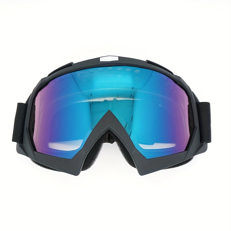 Windproof Motorcycle Glasses with Retro Mask for Skiing Off Road
