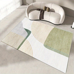 Large Geometric Area Rug Soft Fluffy Mat for Living Room Bedroom Halloween Decor