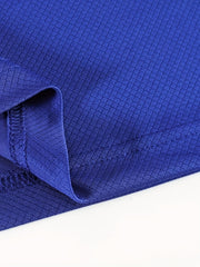 2pcs Boys Breathable Sports Training Outfit Quick Drying T-shirt & Shorts
