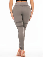 High Waist Stripes Yoga Pants Women's Leggings