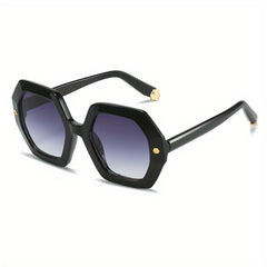Large Geometric Frame Sunglasses For Women Men UV400