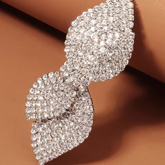 Rhinestone Bow Hair Clip Wedding Bridal Jewelry Hair Accessories