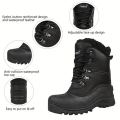 Women's Snow Boots Anti Slip Waterproof Outdoor Shoes Winter Snow Boots