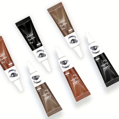 Waterproof Eyebrow Dye Kit Semi Permanent Coloring Cream